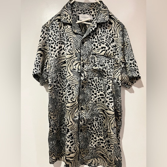 Top man silk shirt size xs - Picture 1 of 1